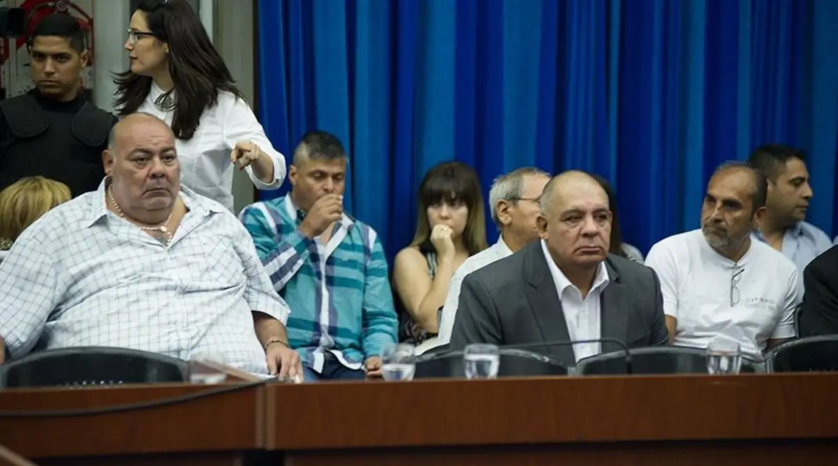 LOS LÍDERES. Rubén “La Chancha” Ale y Ángel “El Mono” Ale durante el juicio en el que recibieron una condena de 10 años.