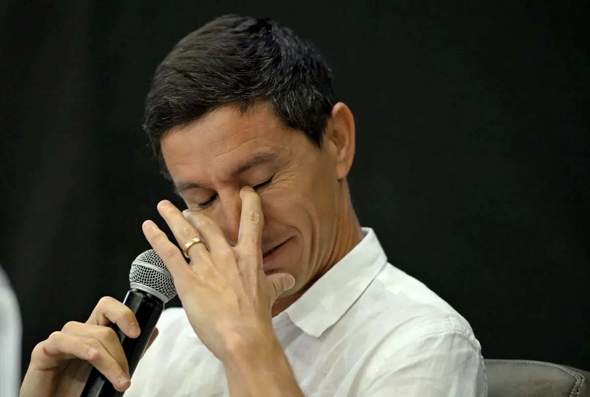 Nacho Fernández volvió a casa: se emocionó al ser presentado en Gimnasia de La Plata