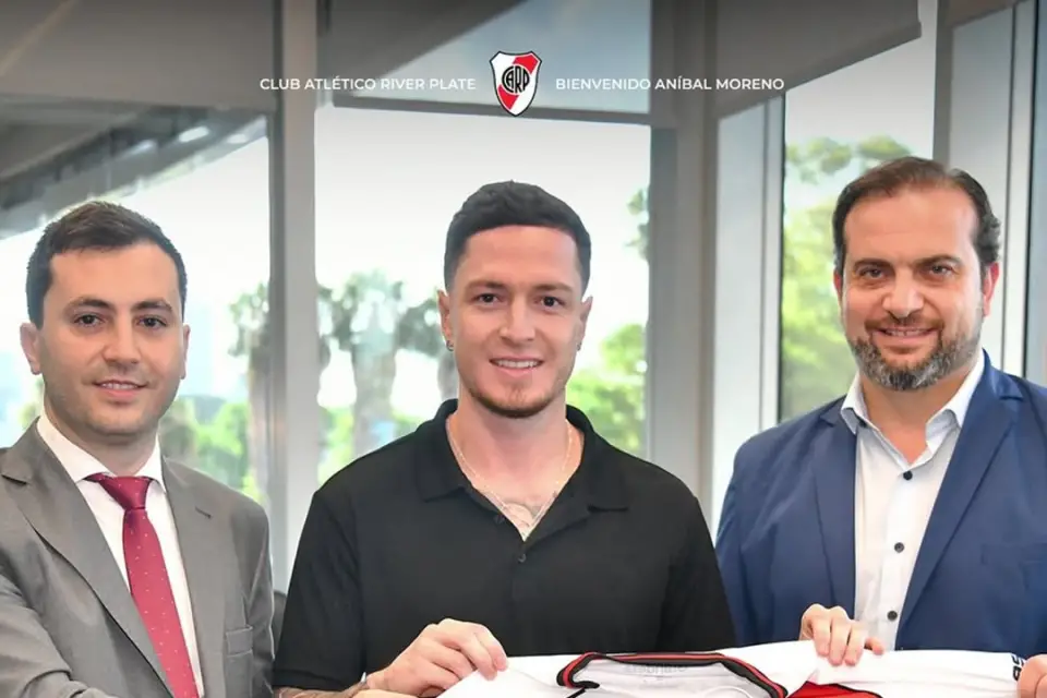 Aníbal Moreno, flamante refuerzo de River, soñó esta oportunidad hace años con quien cataloga como su hermano