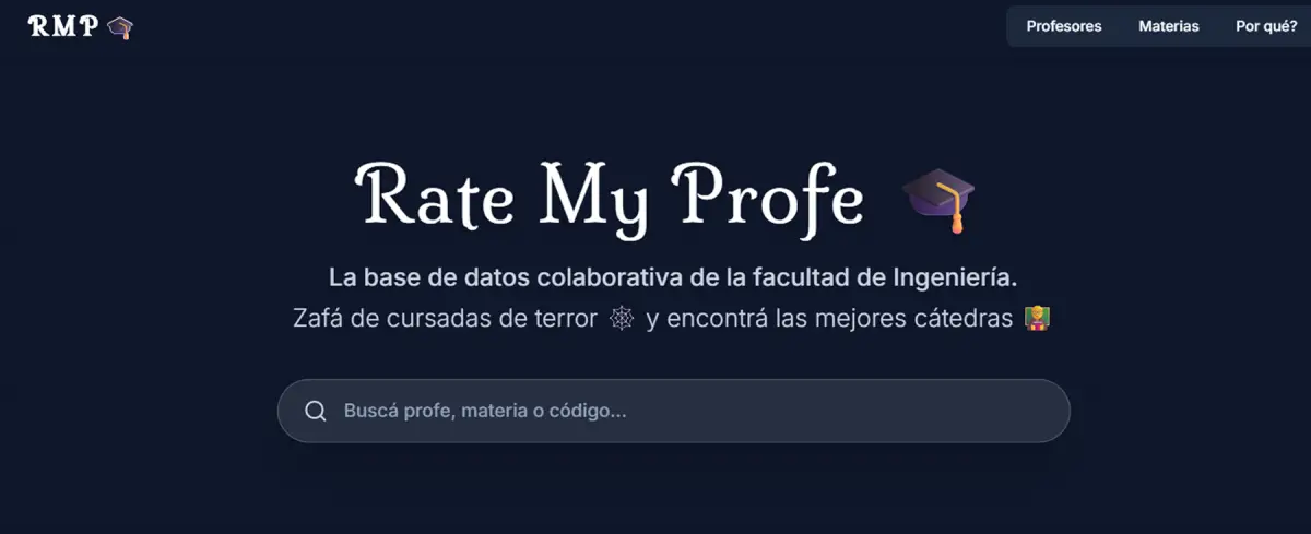 WEB. Tiene opiniones anónimas, usuarios verificados y rankings hechos por estudiantes. / CAPTURA DE PANTALLA