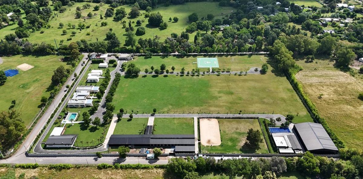 BAJO SOSPECHA. La mansión de Pilar fue embargada de manera preventiva. La Justicia avanza en la investigación del caso.