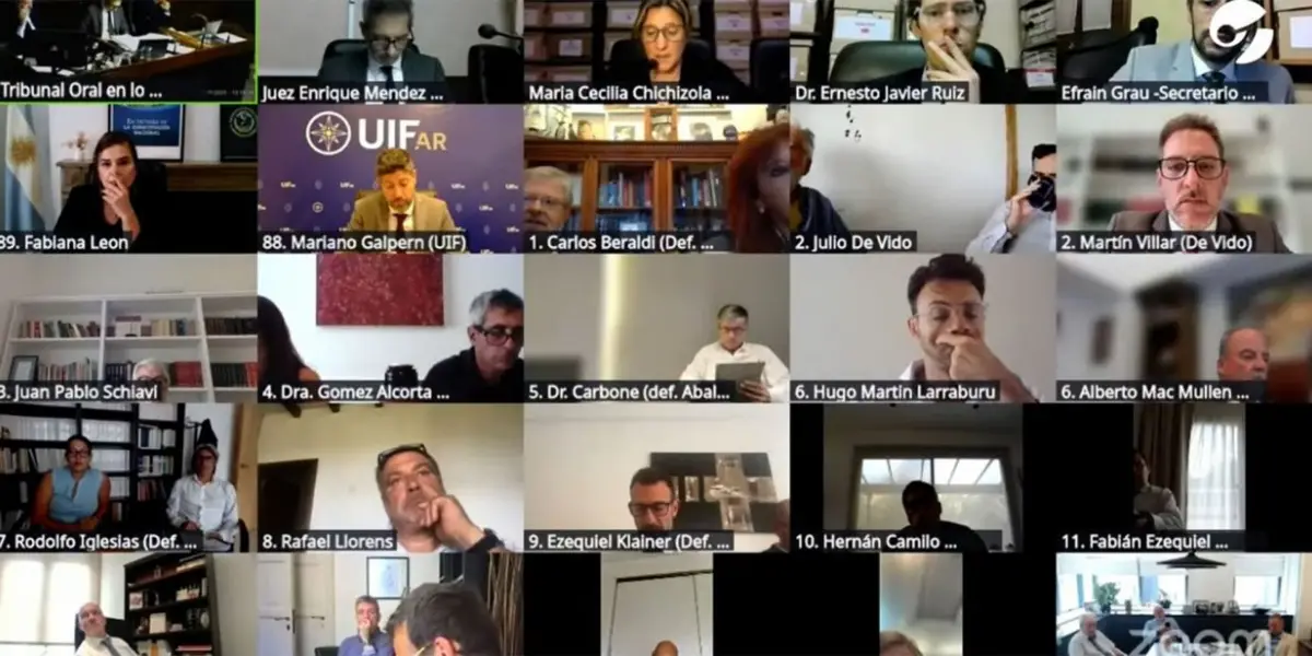 AUSENCIA. La audiencia de ayer no contó con la presencia de la ex presidenta de la Nación por encontrarse internada en el sanatorio Otamendi.