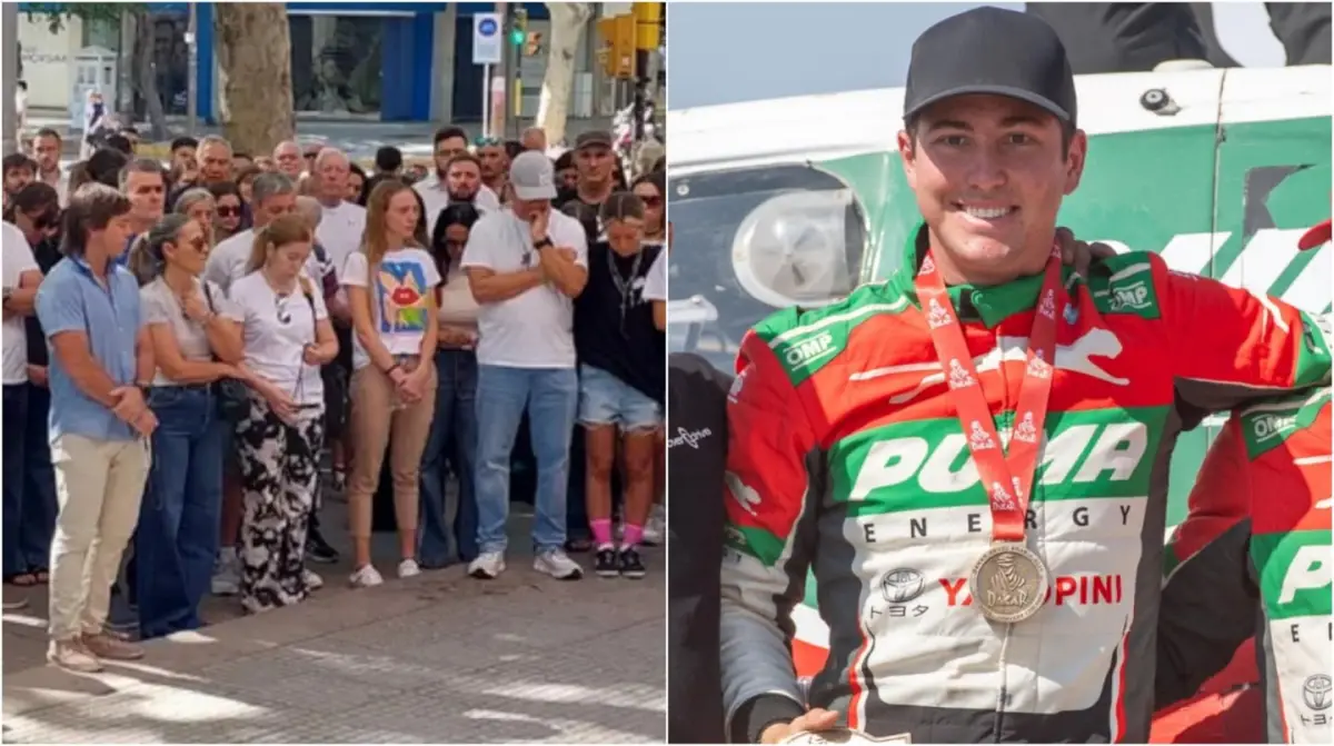 Impactante muestra de apoyo por Yacopini: una multitud rezó por el piloto argentino internado en terapia intensiva