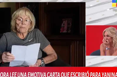 Yanina Latorre rompió en llanto en LAM tras la carta que le leyó su mamá: “Hago todo para verte feliz”