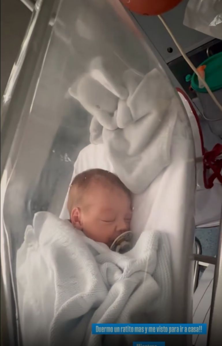 Emoción y alivio: Rocío Marengo mostró los momentos previos al alta de su hijo Isidro tras casi tres semanas internado