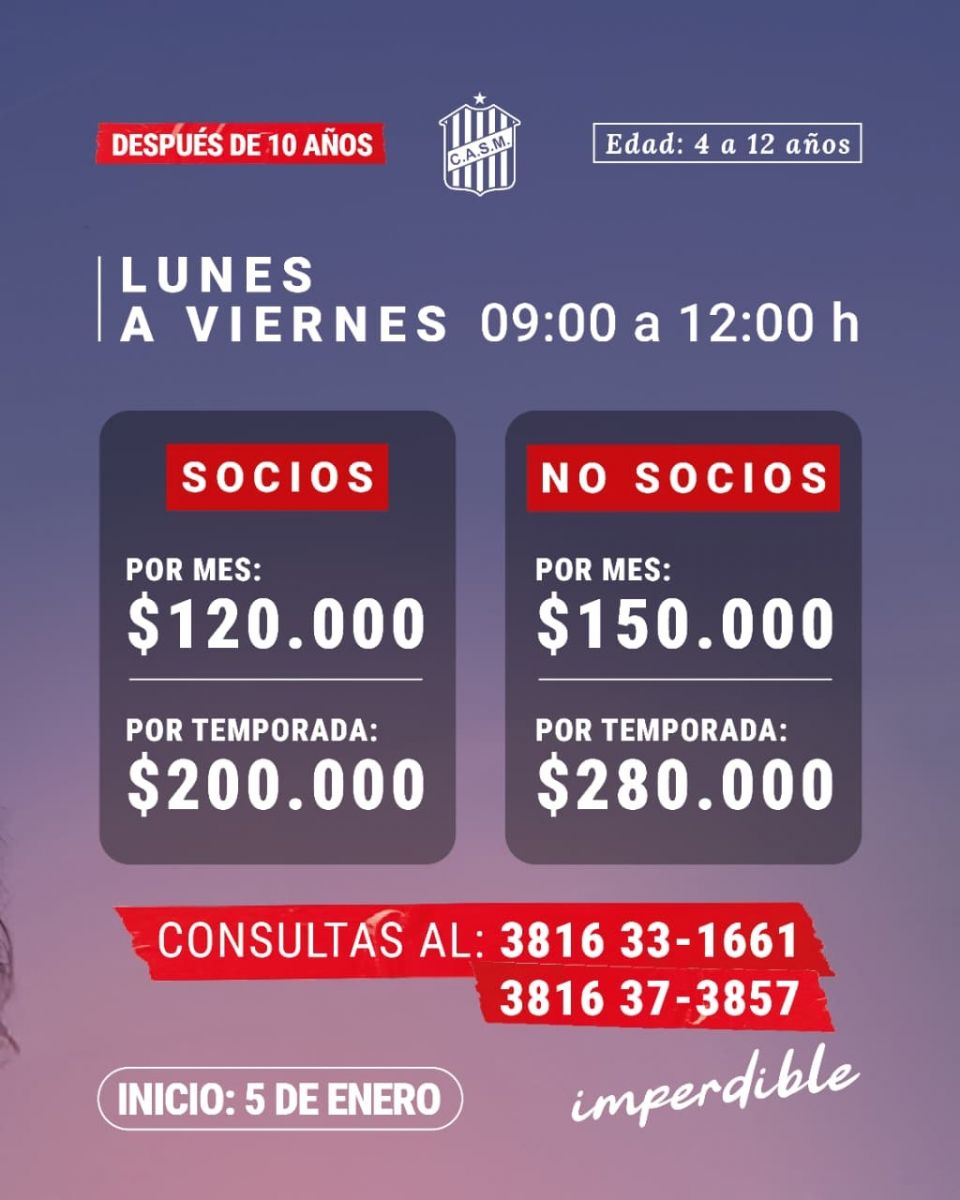 “Recuperar la pileta era una prioridad”: San Martín vuelve a tener colonia y actividad de verano en el Complejo