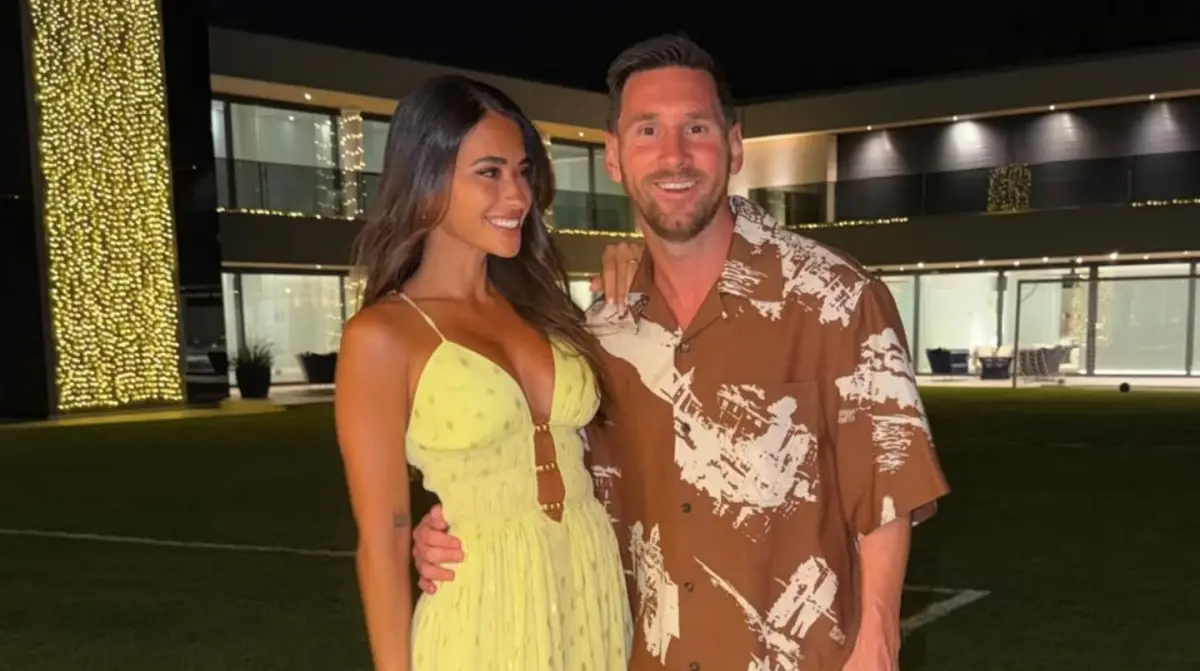 Lionel Messi pasó la Navidad en Rosario y Antonela Rocuzzo mostró la intimidad de la cena familiar