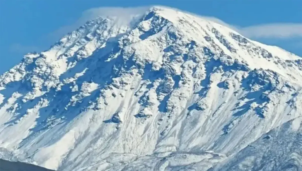 EN LA CUMBRE. Los glaciares tucumanos se encuentran en los Nevados del Aconquija, en el límite con Catamarca.