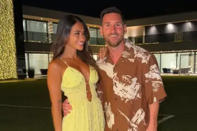 Lionel Messi pasó la Navidad en Rosario y Antonela Rocuzzo mostró la intimidad de la cena familiar