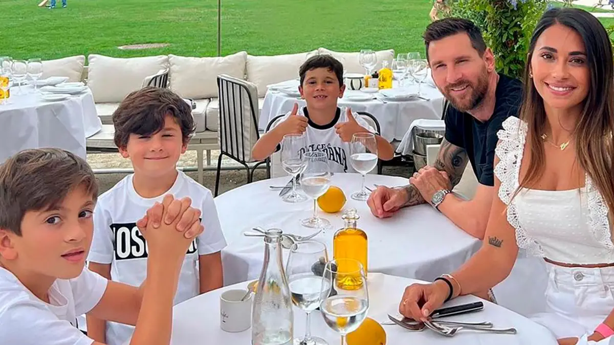 EN FAMILIA. Los Messi dirán presente en la fiesta de los Suárez.