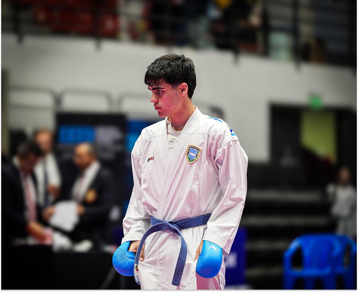 DEPORTE. Lisandro Fontana Lardies fue distinguido por la Legislatura de Tucumán por su trayectoria y proyección internacional en karate.