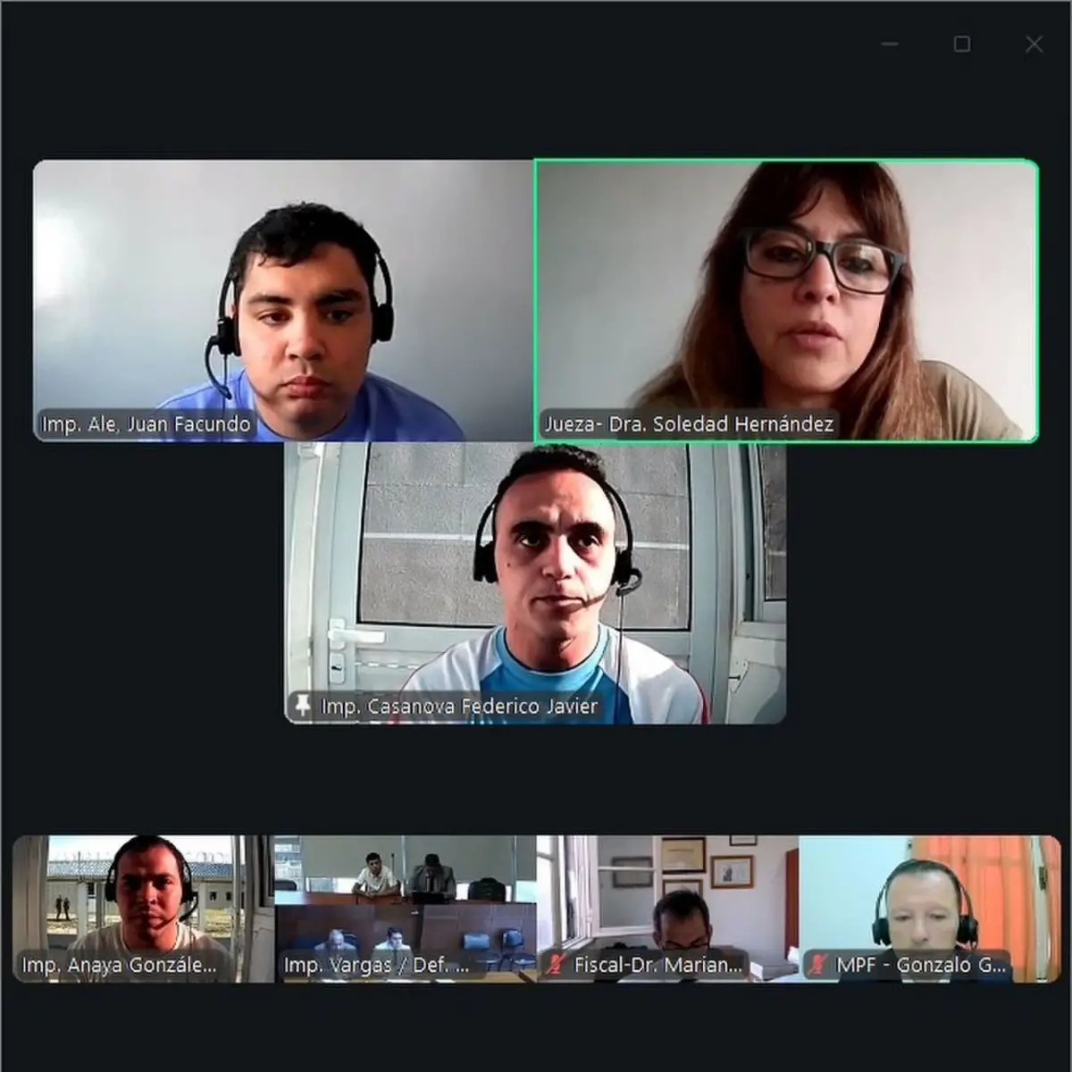 AUDIENCIA. Las partes se debatieron durante más de seis horas.