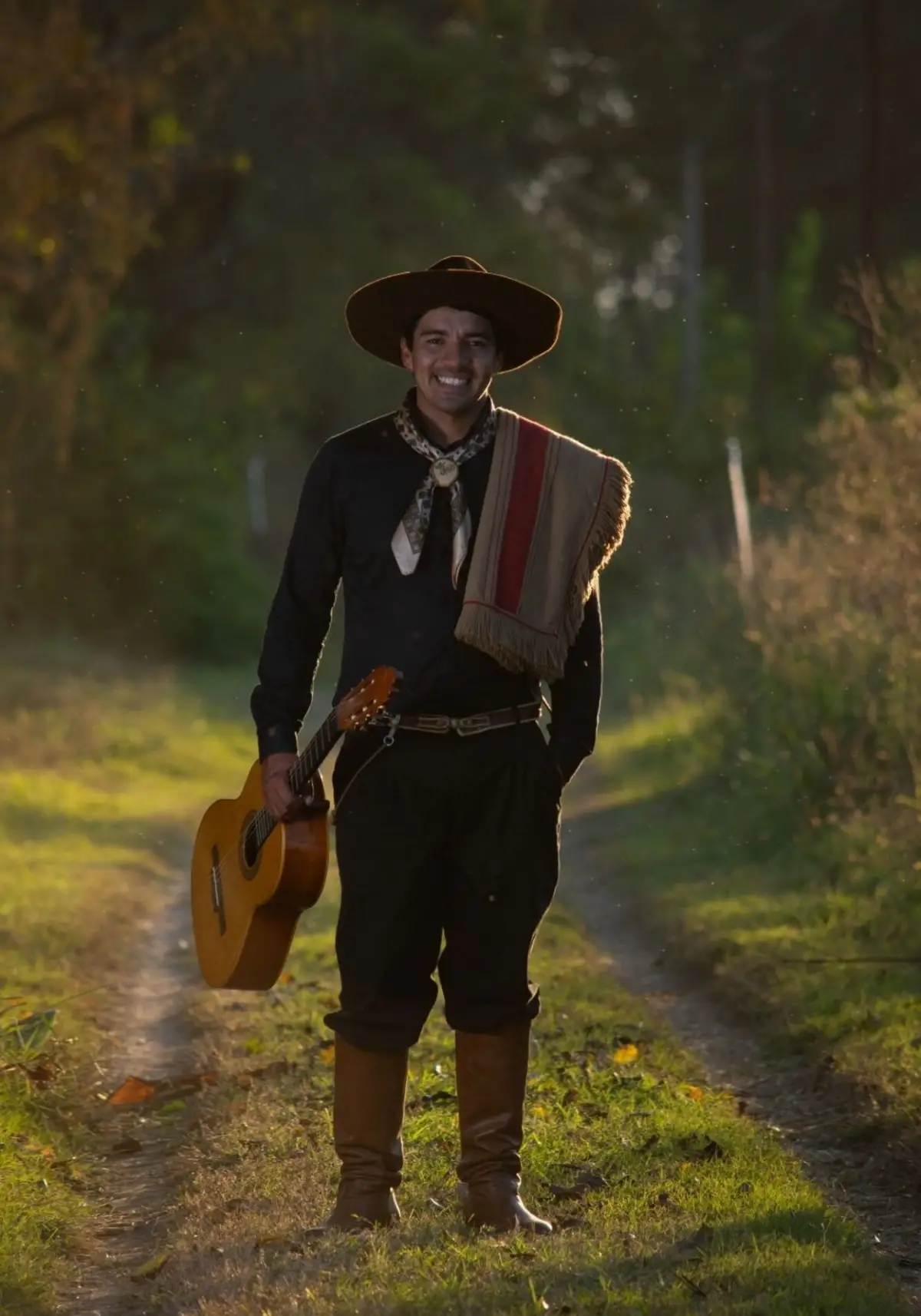 UN ESTILO TRADICIONAL. Nahuel Heredia Paz comenzó a los siete años.