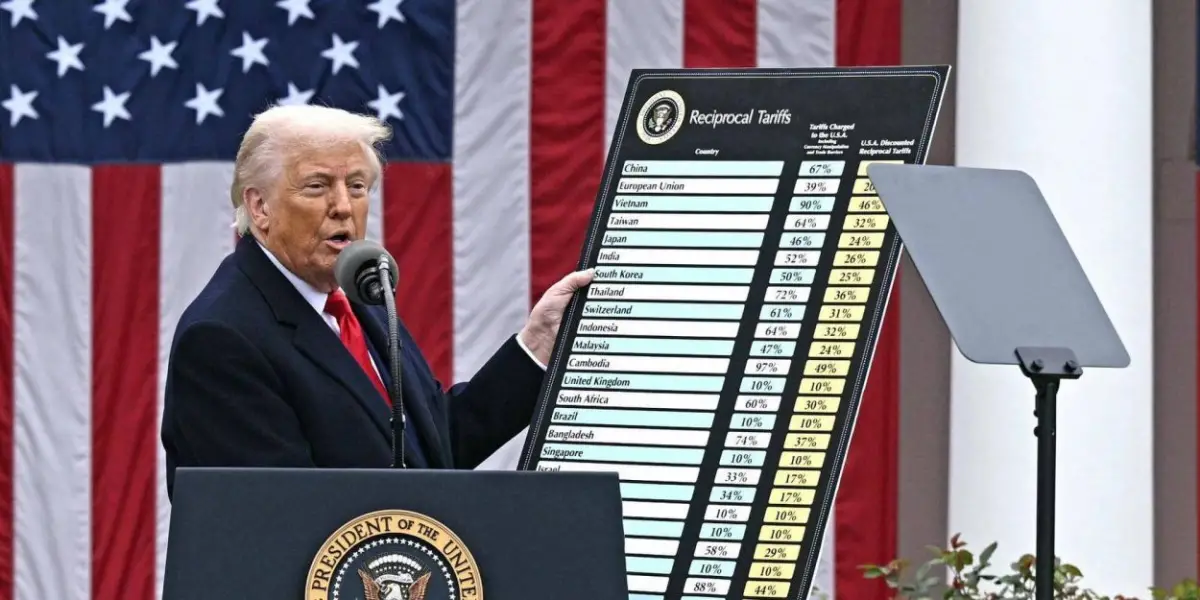 PROTAGONISTA. Fueron las decisiones económicas de Donald Trump las que, a la larga, determinaron la elección de arancel (tariff en inglés).