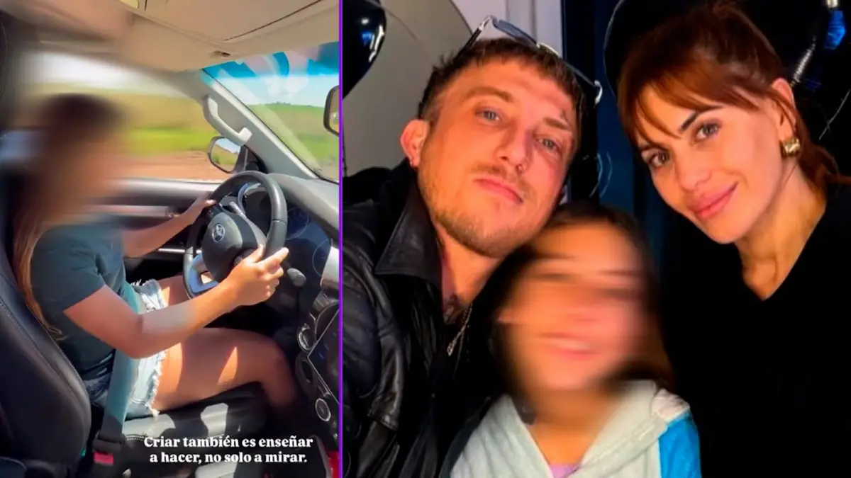 Polémica por un video donde se ve a la hija de 12 años del Polaco manejando