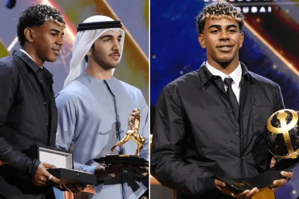 Globe Soccer Awards: Dembélé fue elegido como el mejor del año y Lamine Yamal se llevó el “Premio Maradona”