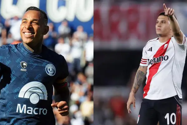 ¿Sebastián Villa a River?: el guiño en redes sociales con Juan Fernando Quintero que encendió los rumores