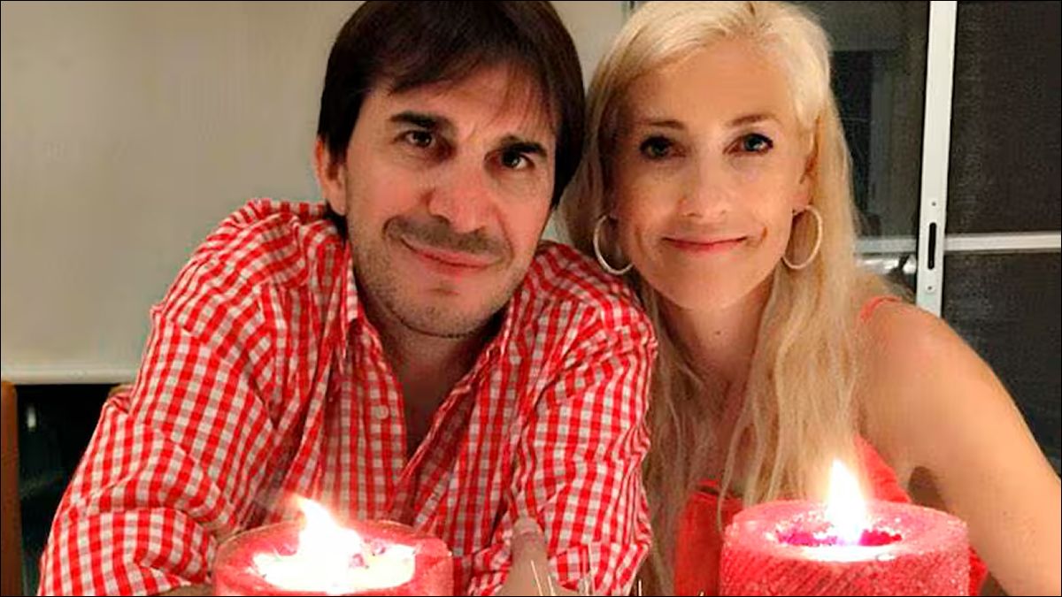 DESDE MIAMI. Faroni junto a Erica Gillette, señalada como administradora de una de las empresas autorizadas por la Asociación del Fútbol Argentino para operar en el exterior.