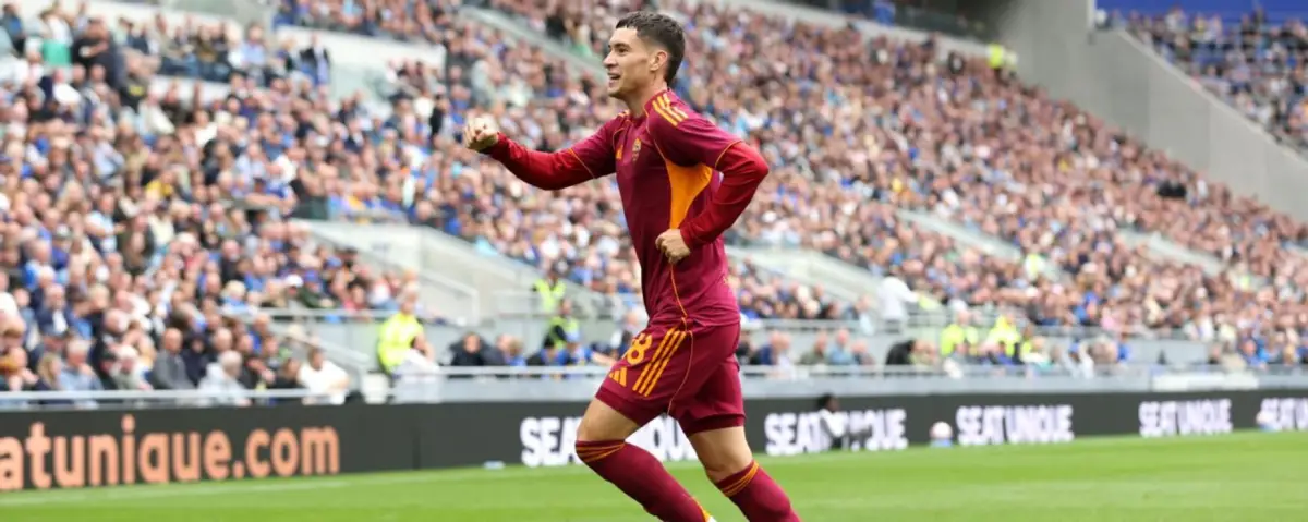 El delantero marplatense de 22 años fue la figura en la victoria rojiamarilla. 