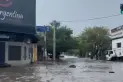 VIDEO. Lluvias intensas y calles colapsadas: el temporal complicó la jornada en la capital tucumana