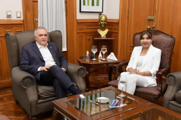 Sandra Mendoza, con Jaldo: Tucumán usó fondos propios para obras y la Nación debe devolverlos