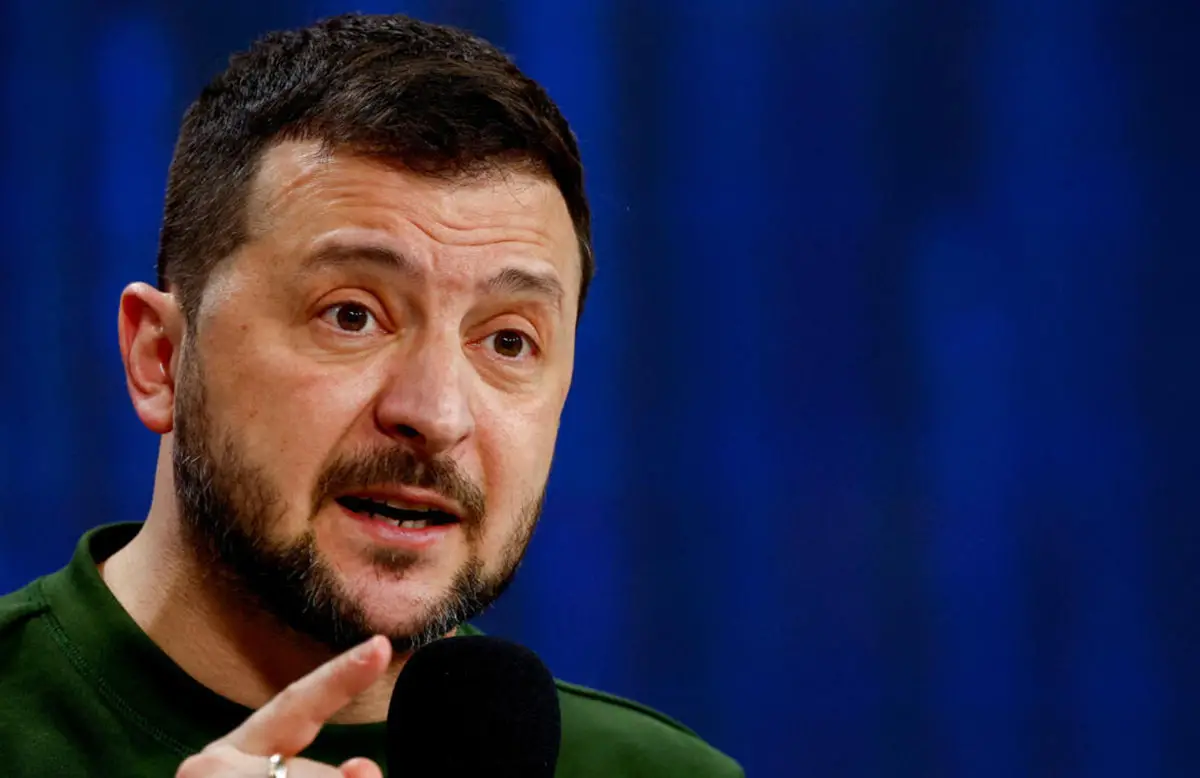 Volodímir Zelenski, presidente de Ucrania