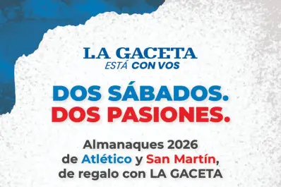 Dos sábados a pura pasión: LA GACETA te regala los almanaques 2026 de Atlético y San Martín