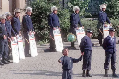 Recuerdos fotográficos: pechito y pataditas para aflojar tanta tensión