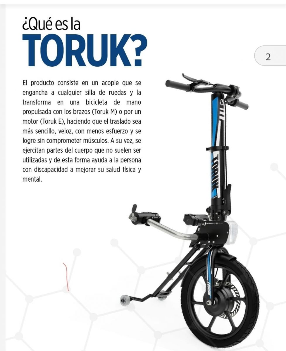 EL SUEÑO A CUMPLIR. Esta es la bicicleta que necesita Javier para tener movilidad propia.