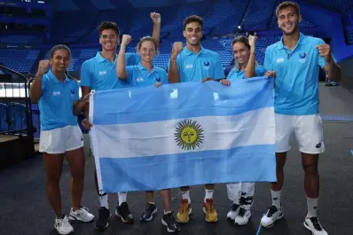 De la mano de Báez y Sierra, Argentina comenzó pisando fuerte en la United Cup