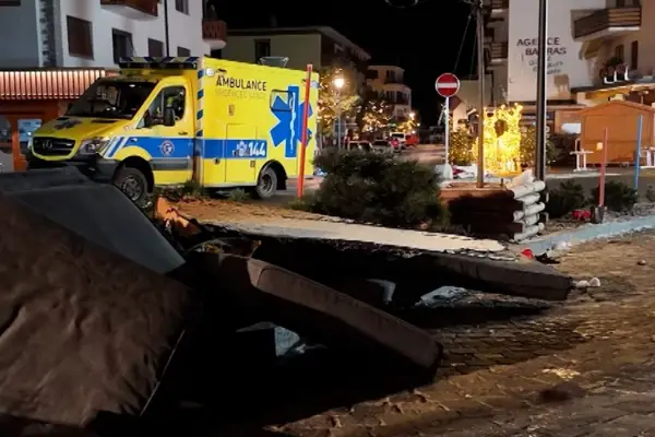 Incendio en Suiza: un video muestra cómo empezó el fuego en el bar que dejó 40 muertos