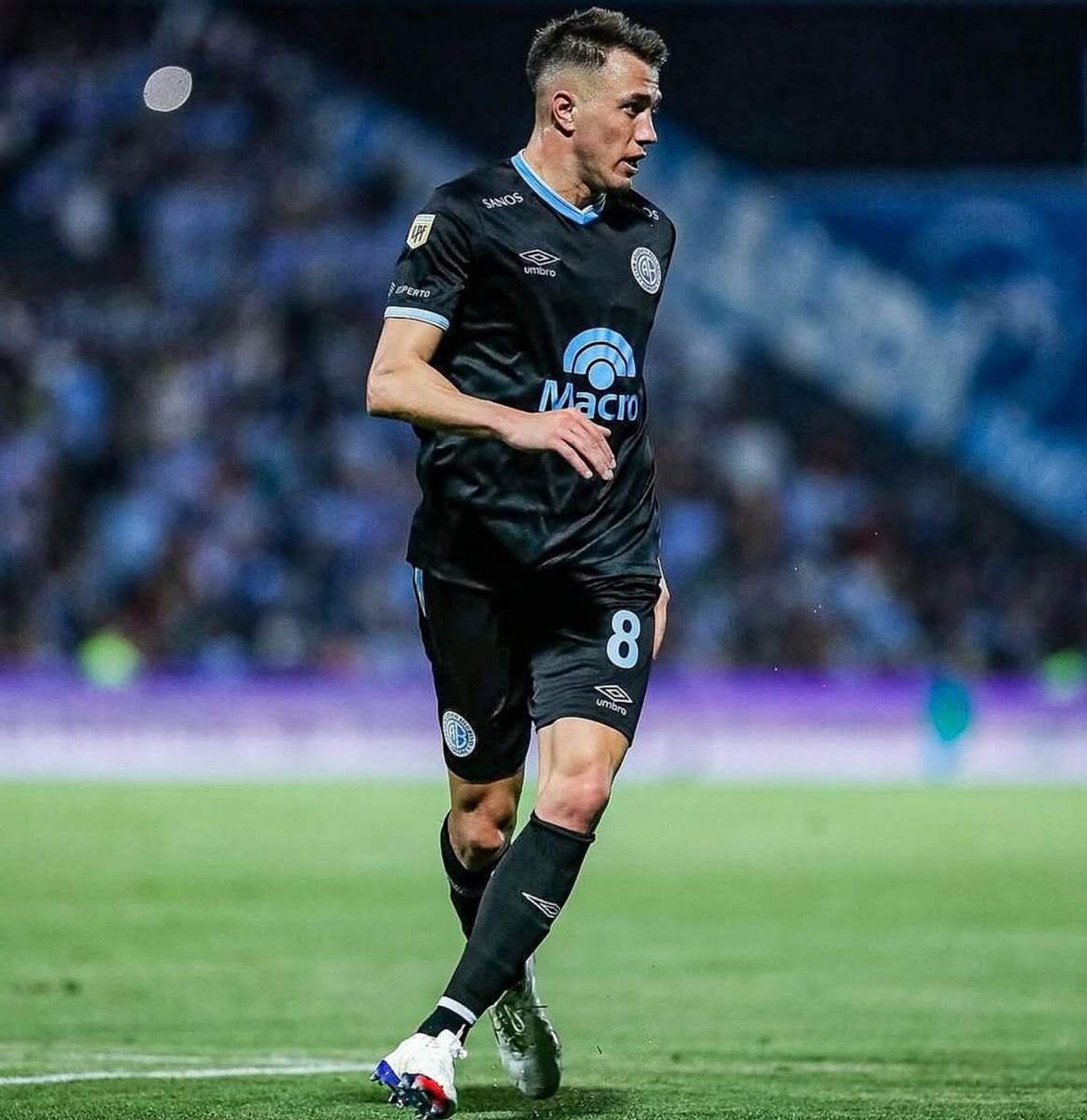 APORTE. El último año, Compagnucci jugó 27 partidos en Belgrano. Marcó un gol y entregó dos asistencias.