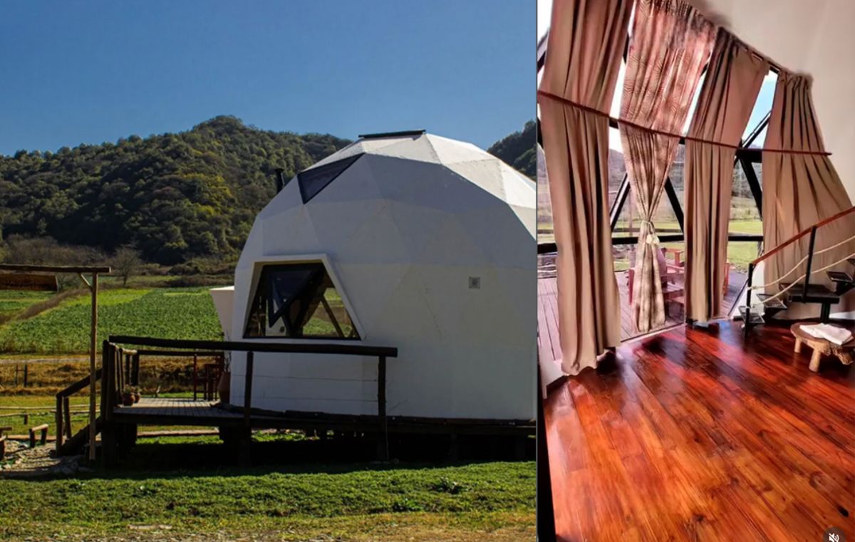 Domos, cabañas y glamping: cuatro sitios para vacacionar a menos de dos horas de Tucumán