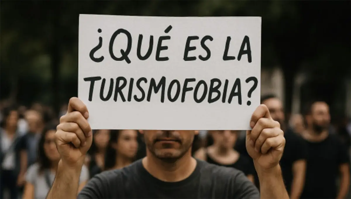 TURISMOFOBIA. La RAE incorporó a su diccionario este término que refiere al rechazo al turismo masificado.