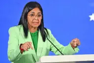 Delcy Rodríguez llamó a la unidad en Venezuela para “rescatar” a Maduro tras el operativo estadounidense