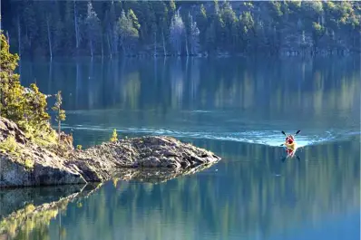 No es ni Canadá ni Suiza: el lago más cristalino de Sudamérica está en Argentina