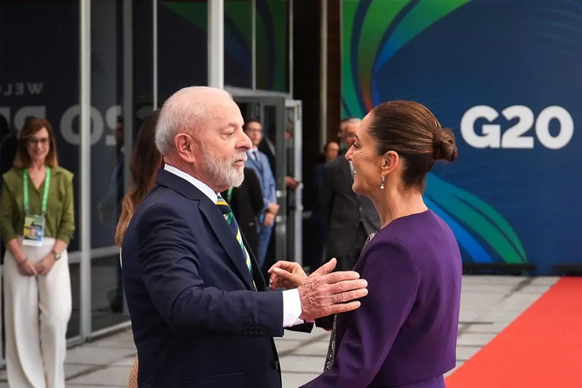 lula da Silva y Claudia Sheinbaum. FOTO X