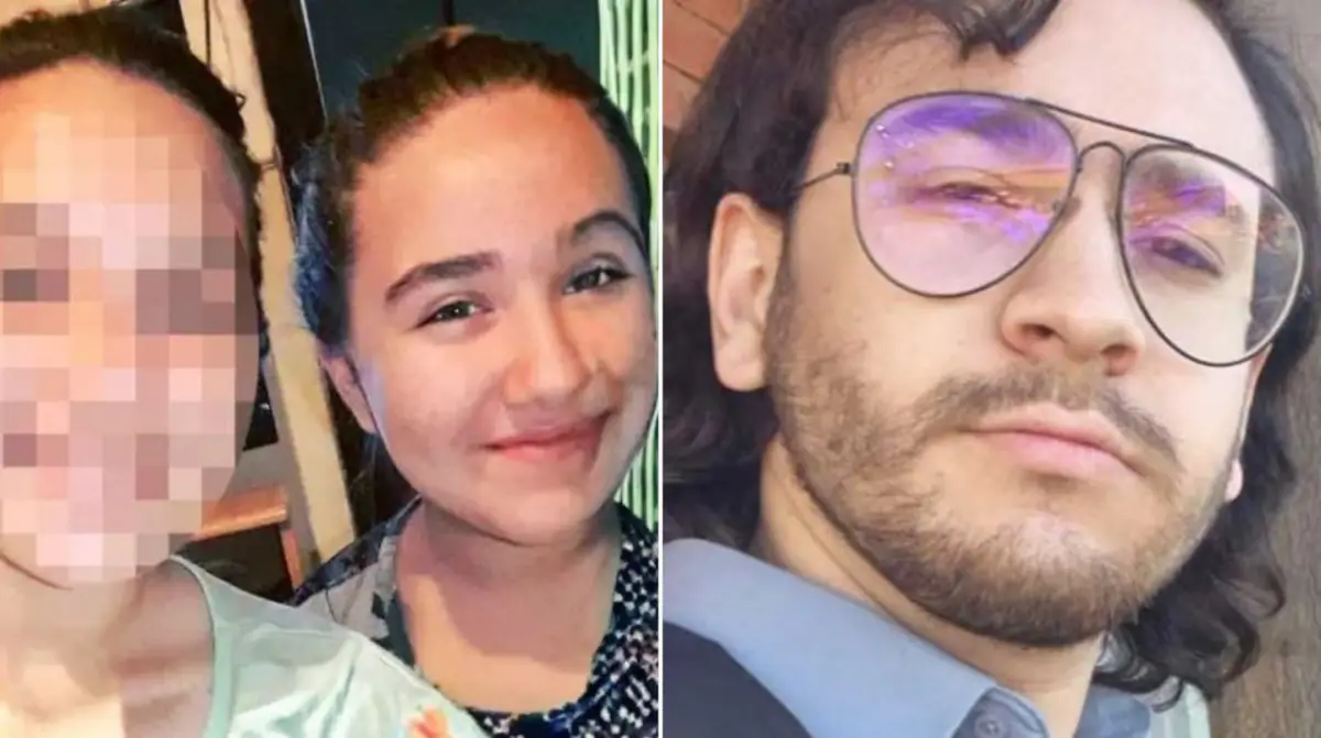 LA VÍCTIMA Y EL SOSPECHOSO. Delfina Aimino fue hallada el 1 de enero en un descampado de Villa María.