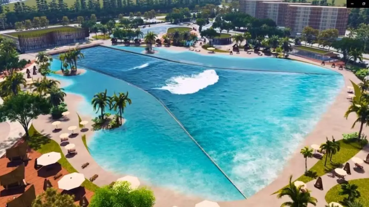Construyen la primera pileta de olas artificiales del país: ¿dónde está?