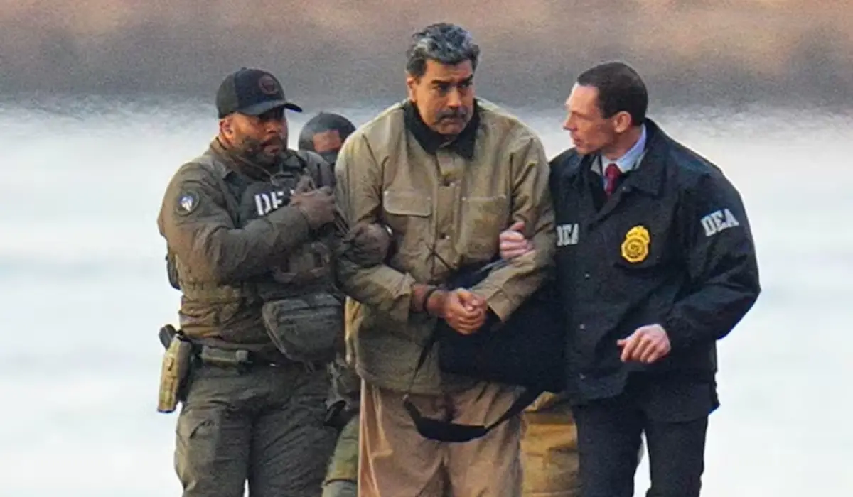  ACUSADO POR NARCOTERRORISMO. Nicolás Maduro compareció ante la Justicia de Estados Unidos. Foto tomada del diario La Nación. 