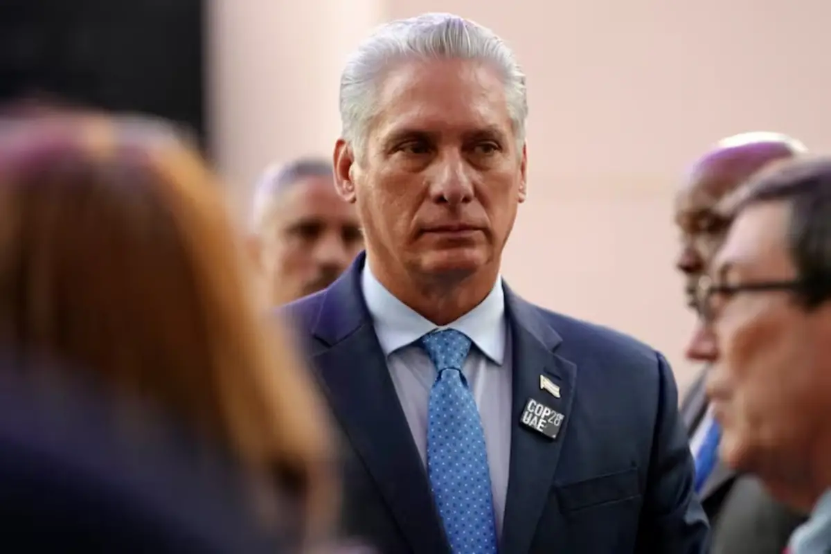 MIGUEL DÍAZ CANEL. El presidente de Cuba aseguró que los cubanos que murieron lo hicieron “en combate directo contra los atacantes.