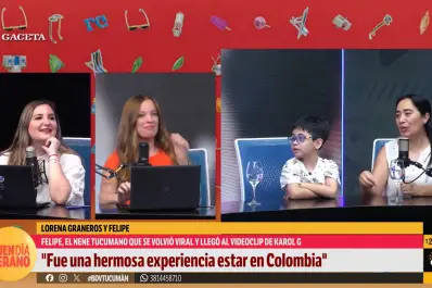 El detrás de escena del videoclip de Karol G: cómo fue la experiencia de Felipe, el nene tucumano que se volvió viral