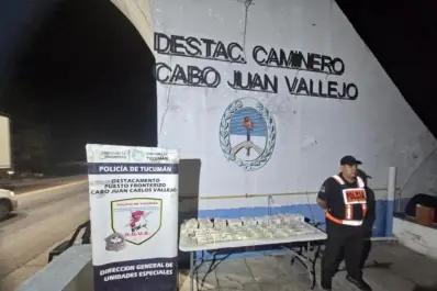 Secuestraron más de $170 millones en un control vehicular
