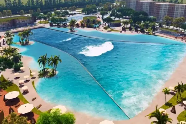 Construyen la primera pileta de olas artificiales del país: ¿dónde está?