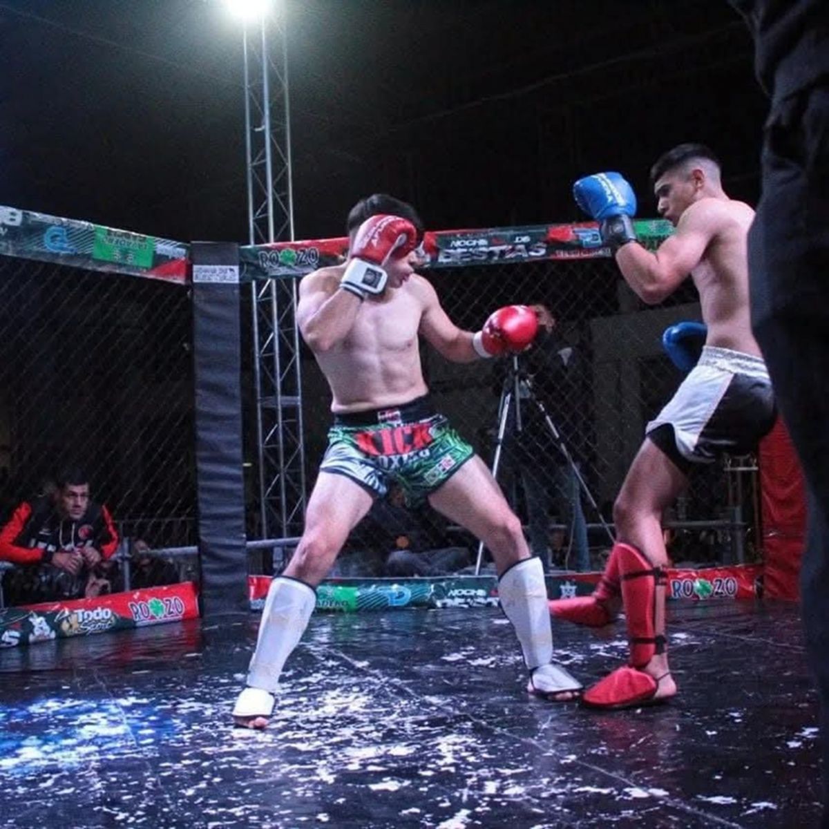 A SEGUIR PELEANDO. Las MMA son el nuevo desafío para el luchador de Barrio Echeverría.