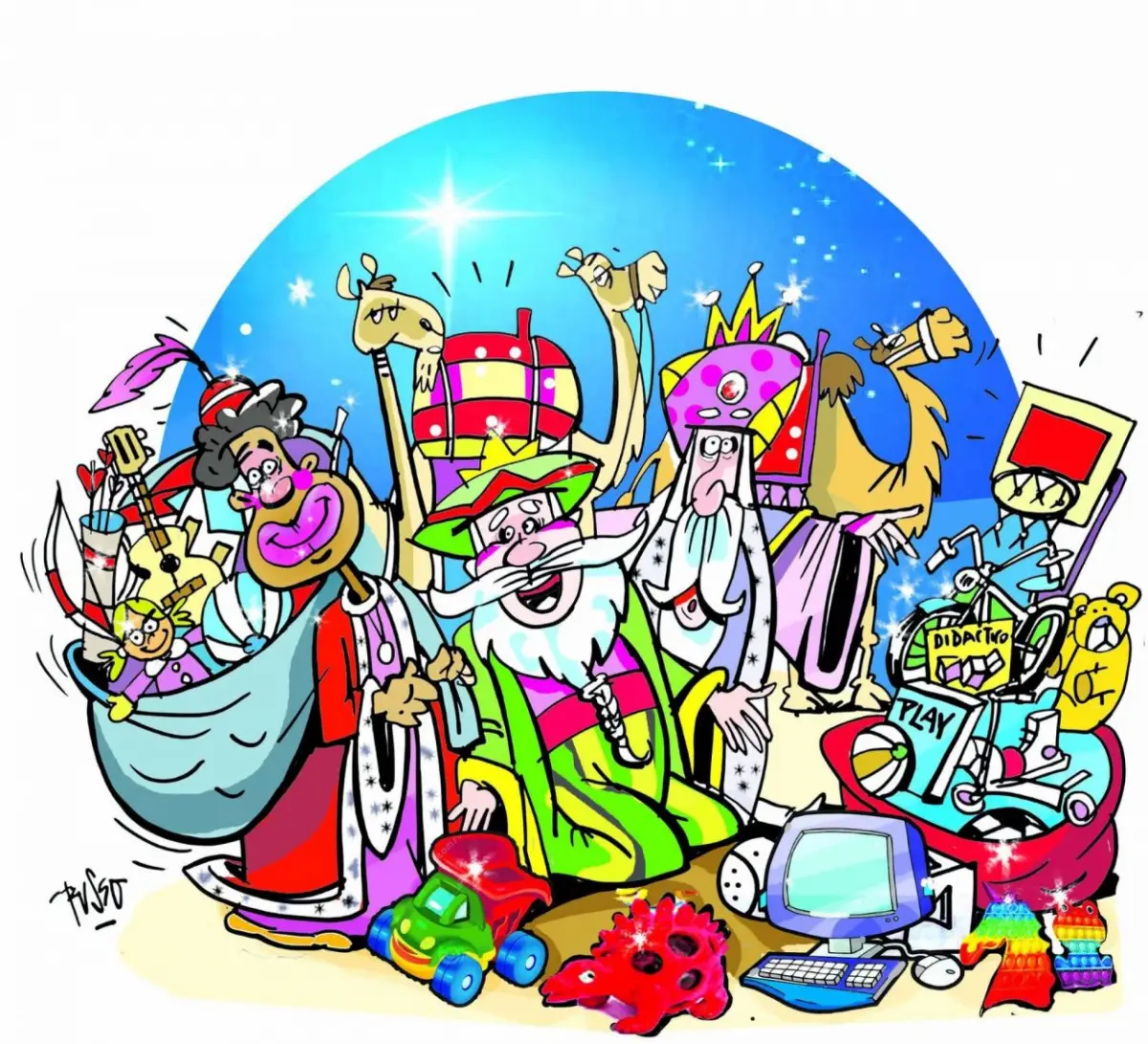 Día de Reyes: dónde estarán hoy Melchor, Gaspar y Baltasar