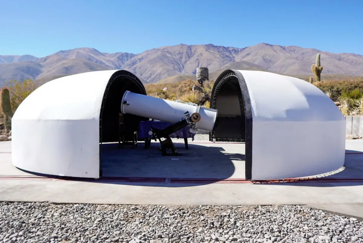 NATURALEZA. El observatorio está ubicado en los Valles Calchaquíes.