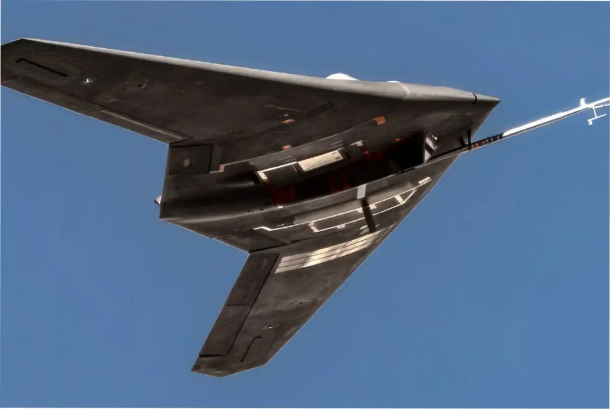 El RQ-170 cerca de Área 51. Foto: El Confidencial