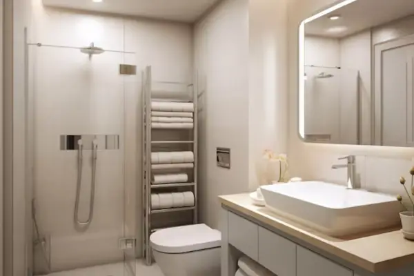 Baños más cálidos: la tendencia en colores que reemplaza al blanco tradicional