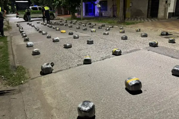 Secuestraron casi 160 kilos de marihuana en la capital